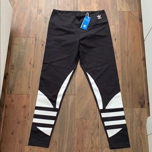 BRAND NEW WOMEN ADIDAS LOGO LEGGINGS